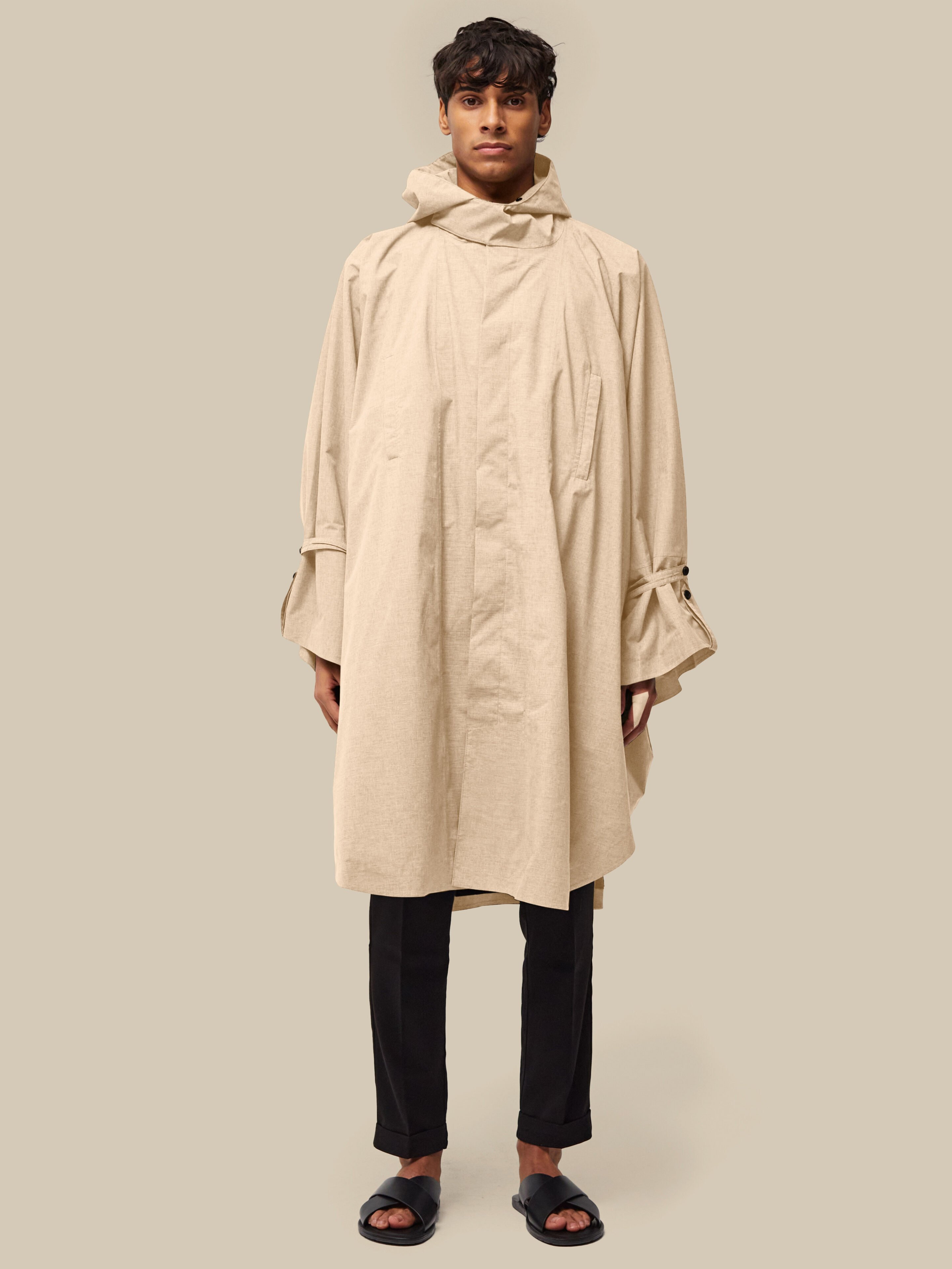 Raincho Unisex / super-lightweight-melange-sand
