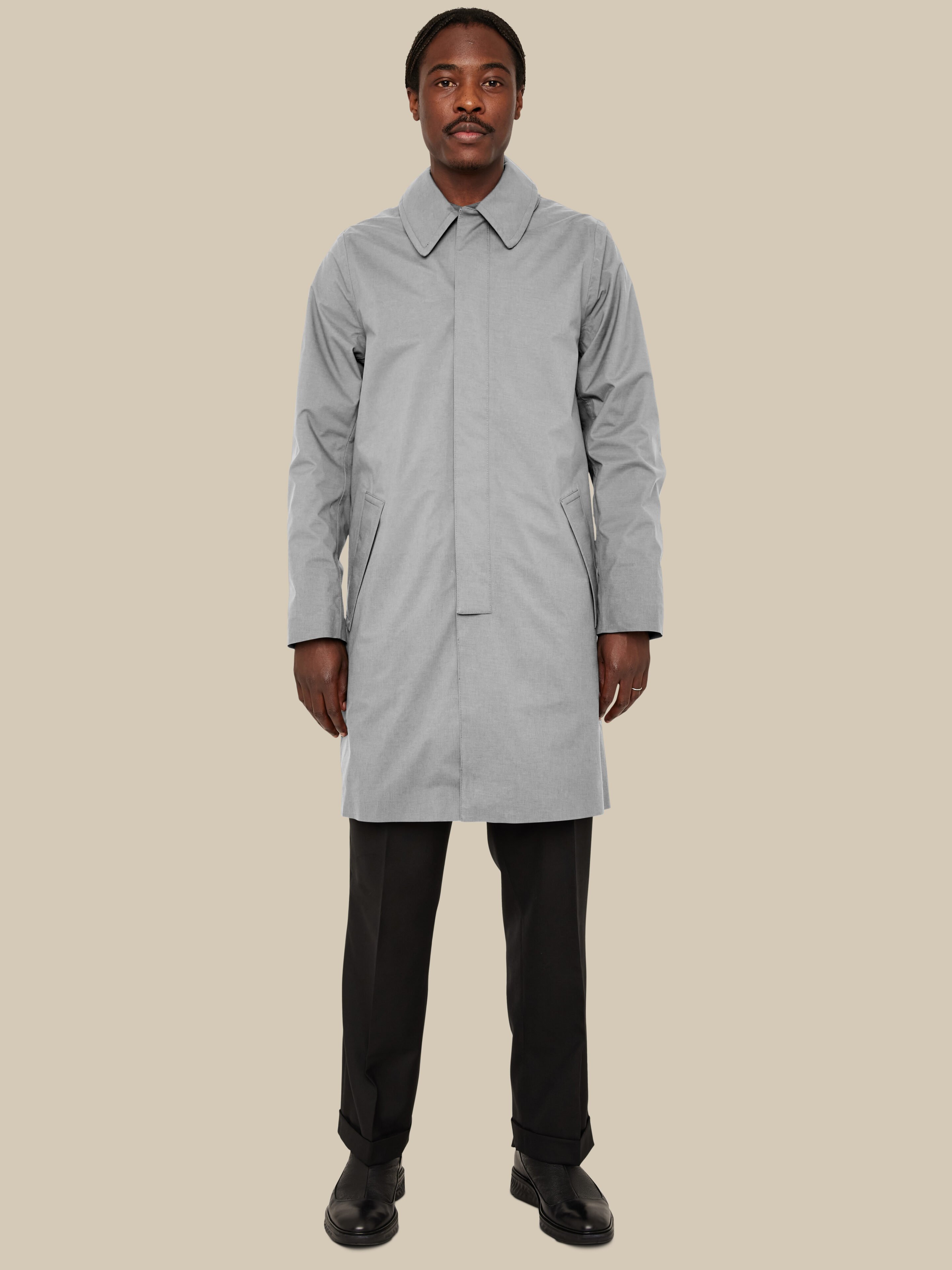 Walker Homme Mid Length / super-lightweight-melange-light-grey