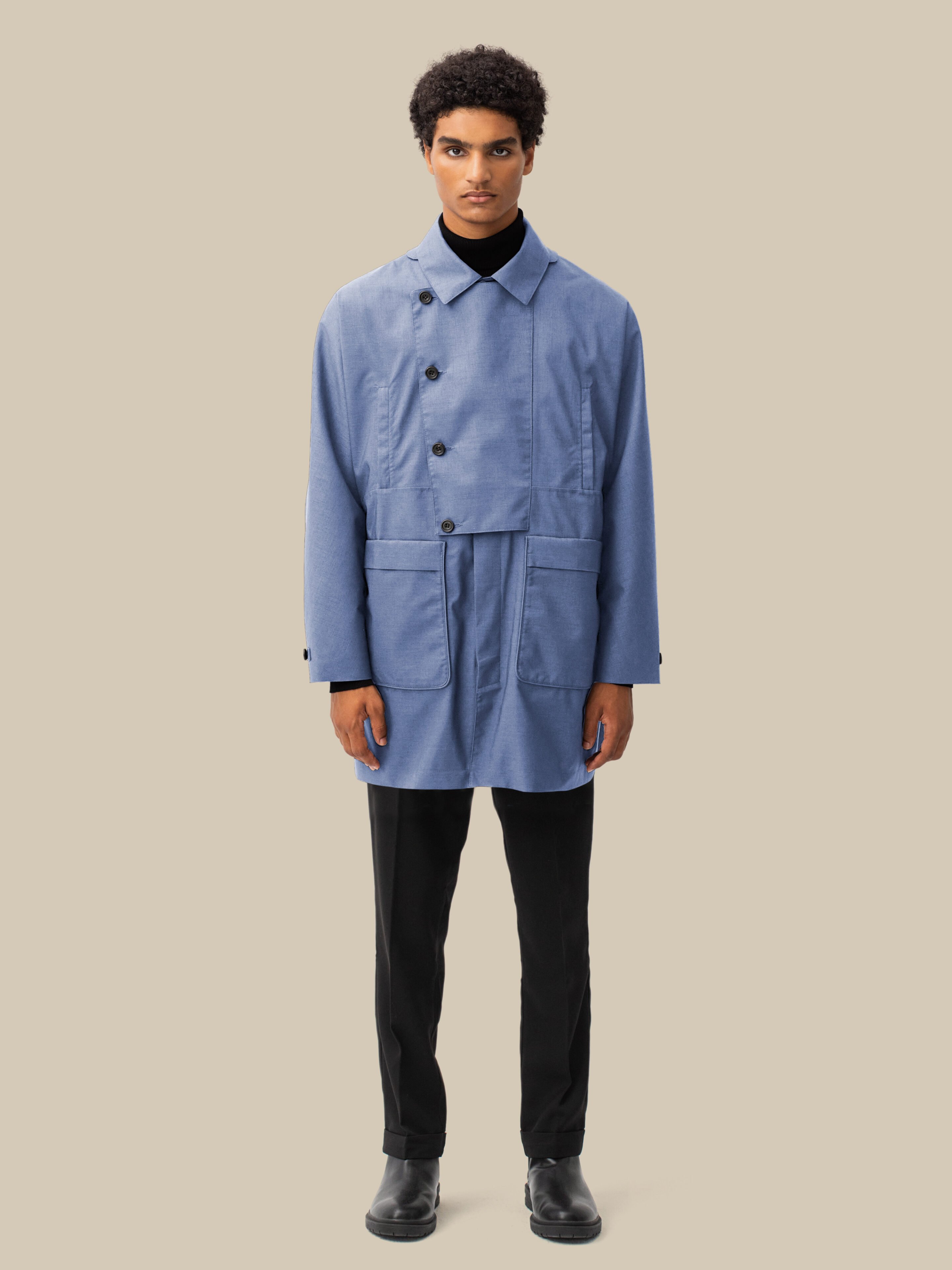 DB Homme Issue II / mixed-brunnera-blue